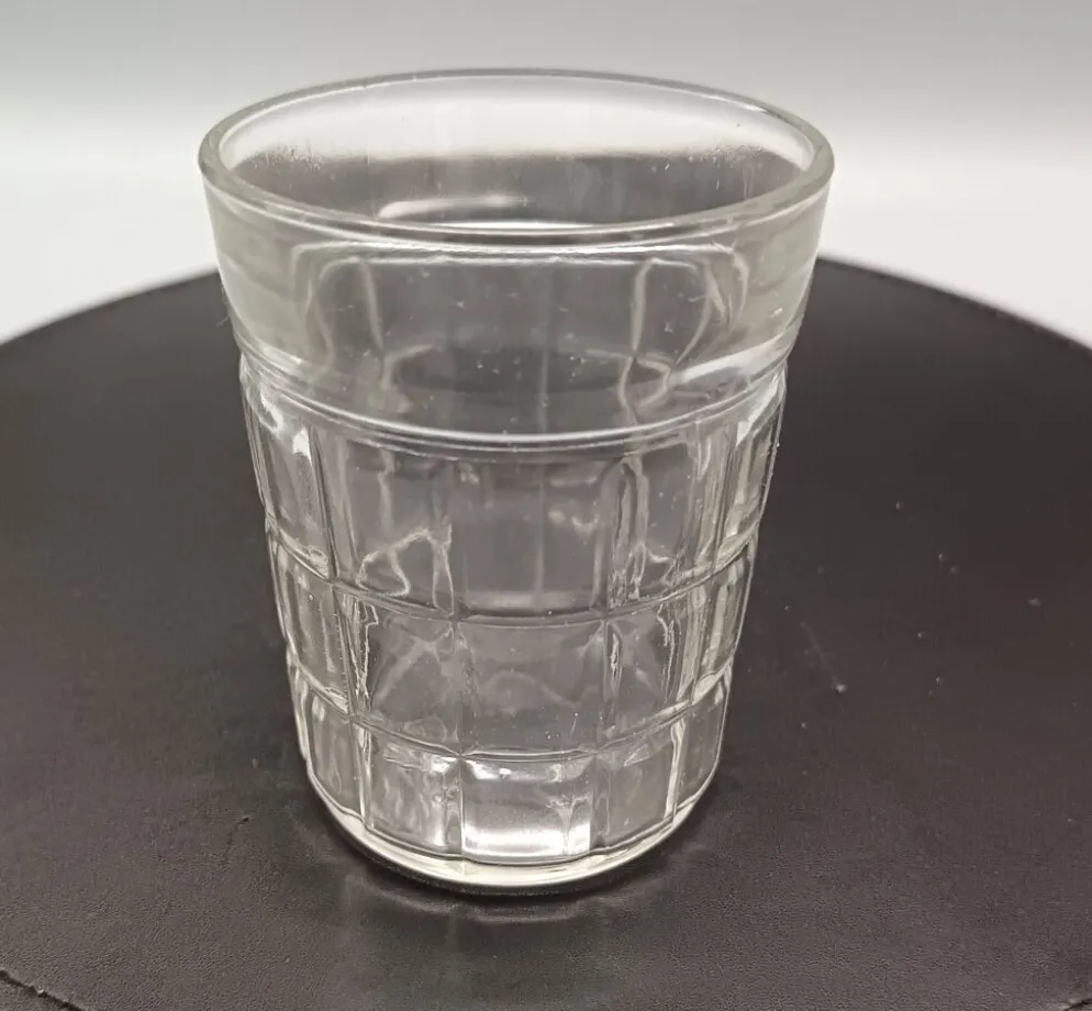 Service whisky 6 verres, sceau à glaçons assorti et pince, vintage 1970/80