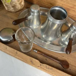 Serviteur de table 3 pièces “Étains du manoir”