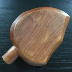 Serviteur en bois exotique