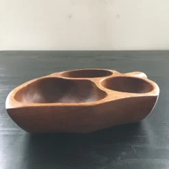 Serviteur en bois exotique