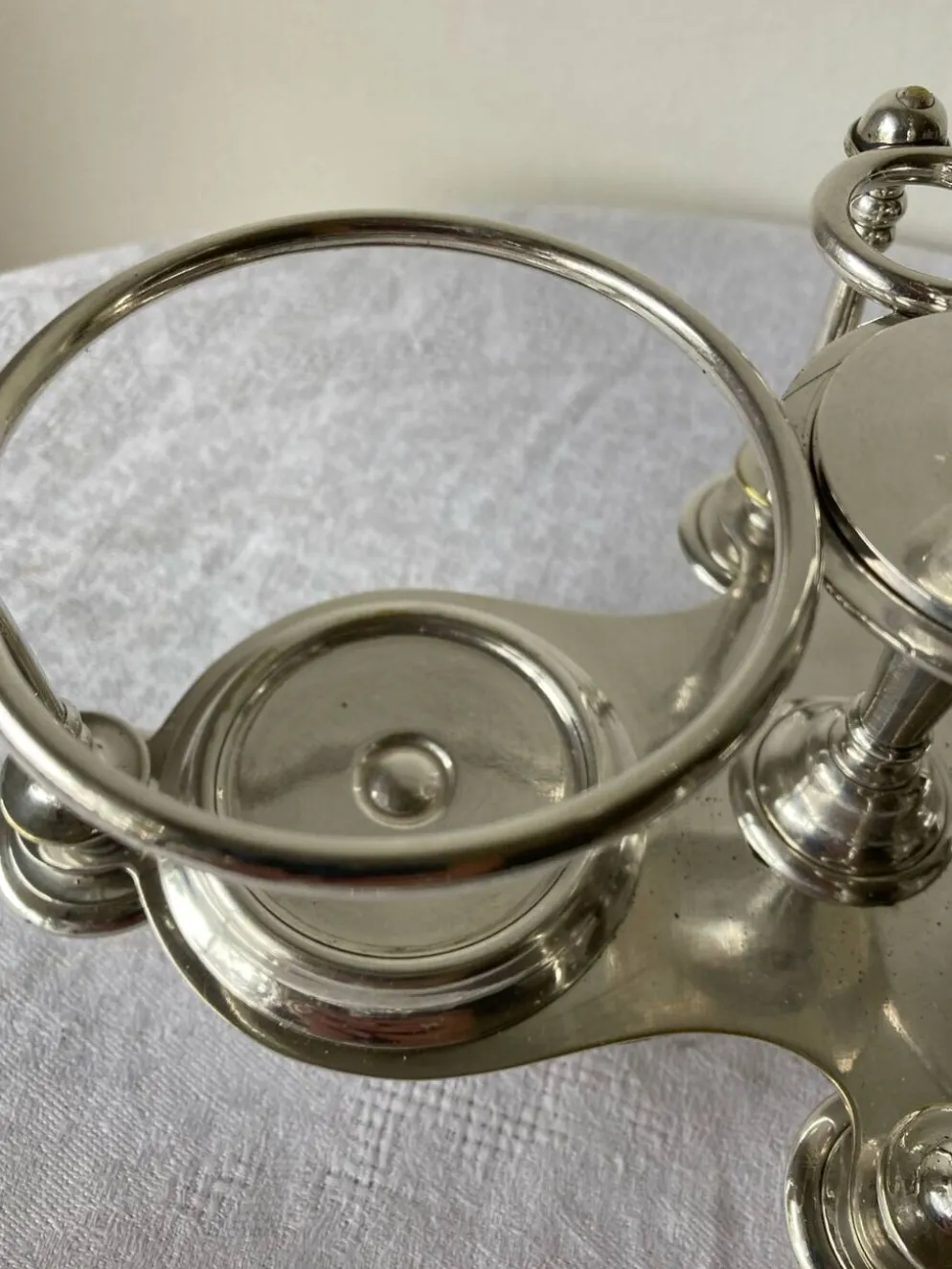 Serviteur métal argenté Christofle