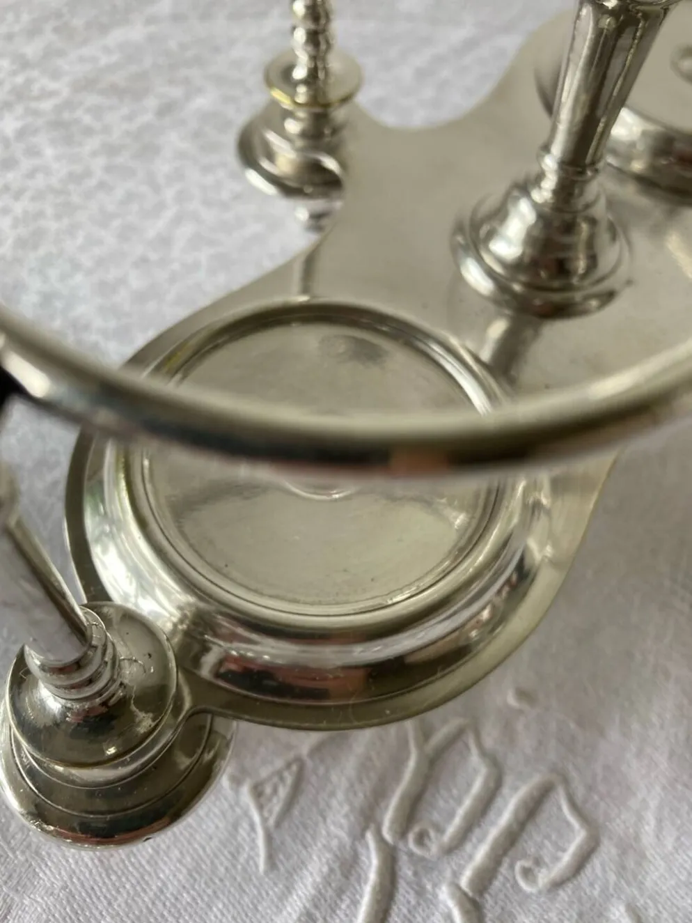 Serviteur métal argenté Christofle