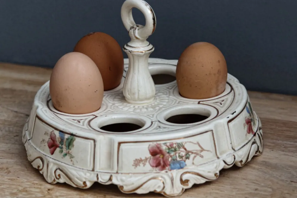 Serviteur à oeufs - faïence d'Onnaing