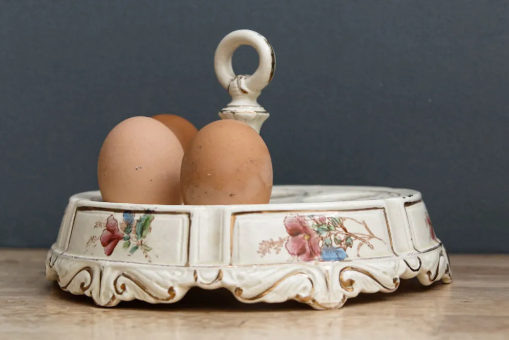 Serviteur à oeufs - faïence d'Onnaing