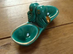 Serviteur sel et poivre art déco aux canards