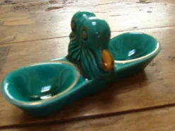 Serviteur sel et poivre art déco aux canards