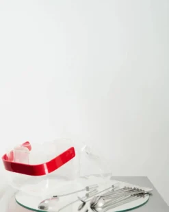 Set à couverts à cocktail moderniste, années 1980