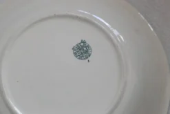 Set de 4 assiettes calottes / creuses en céramique, BOCH, vintage