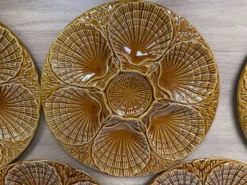 Set de 6 assiettes à coquillages