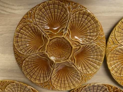 Set de 6 assiettes à coquillages