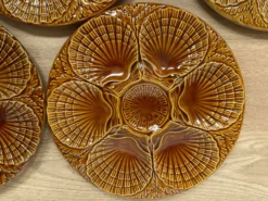 Set de 6 assiettes à coquillages