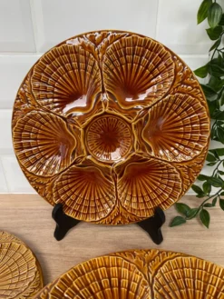 Set de 6 assiettes à coquillages