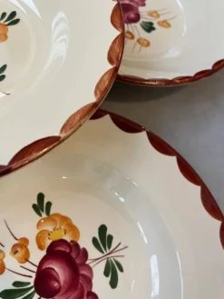 Set de 5 assiettes creuses « Agen » par Longchamp