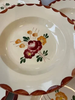 Set de 5 assiettes creuses « Agen » par Longchamp