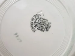 Set de 6 assiettes creuses anciennes St Amandinoise St Amand vintage