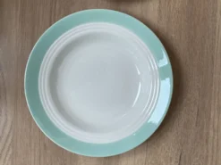 Set de 3 assiettes creuses en faïence St Amand