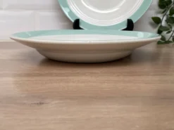 Set de 3 assiettes creuses en faïence St Amand