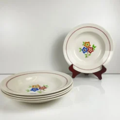 Set de 5 assiettes creuses