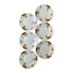 Set de 6 assiettes à dessert