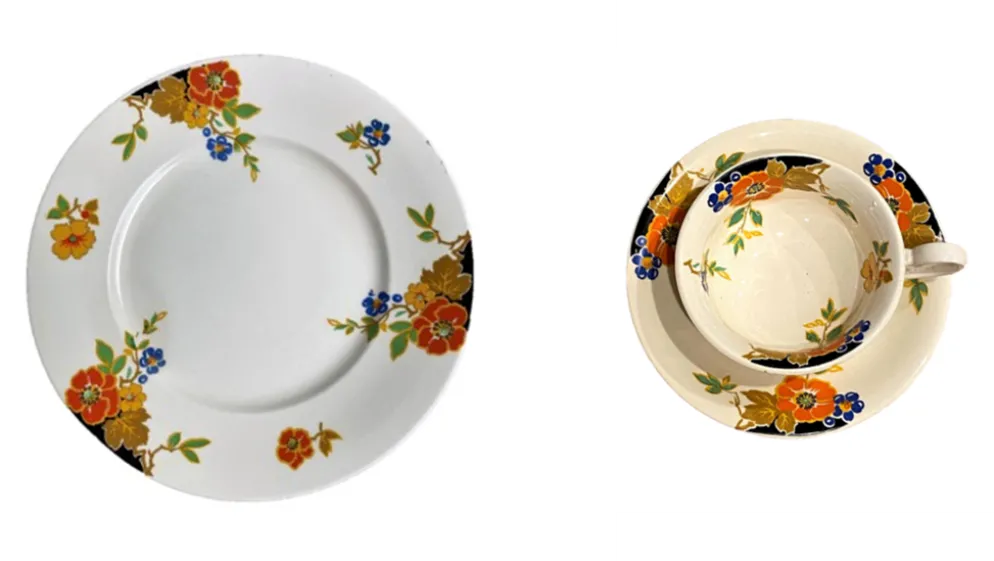 Set de 6 assiettes à dessert