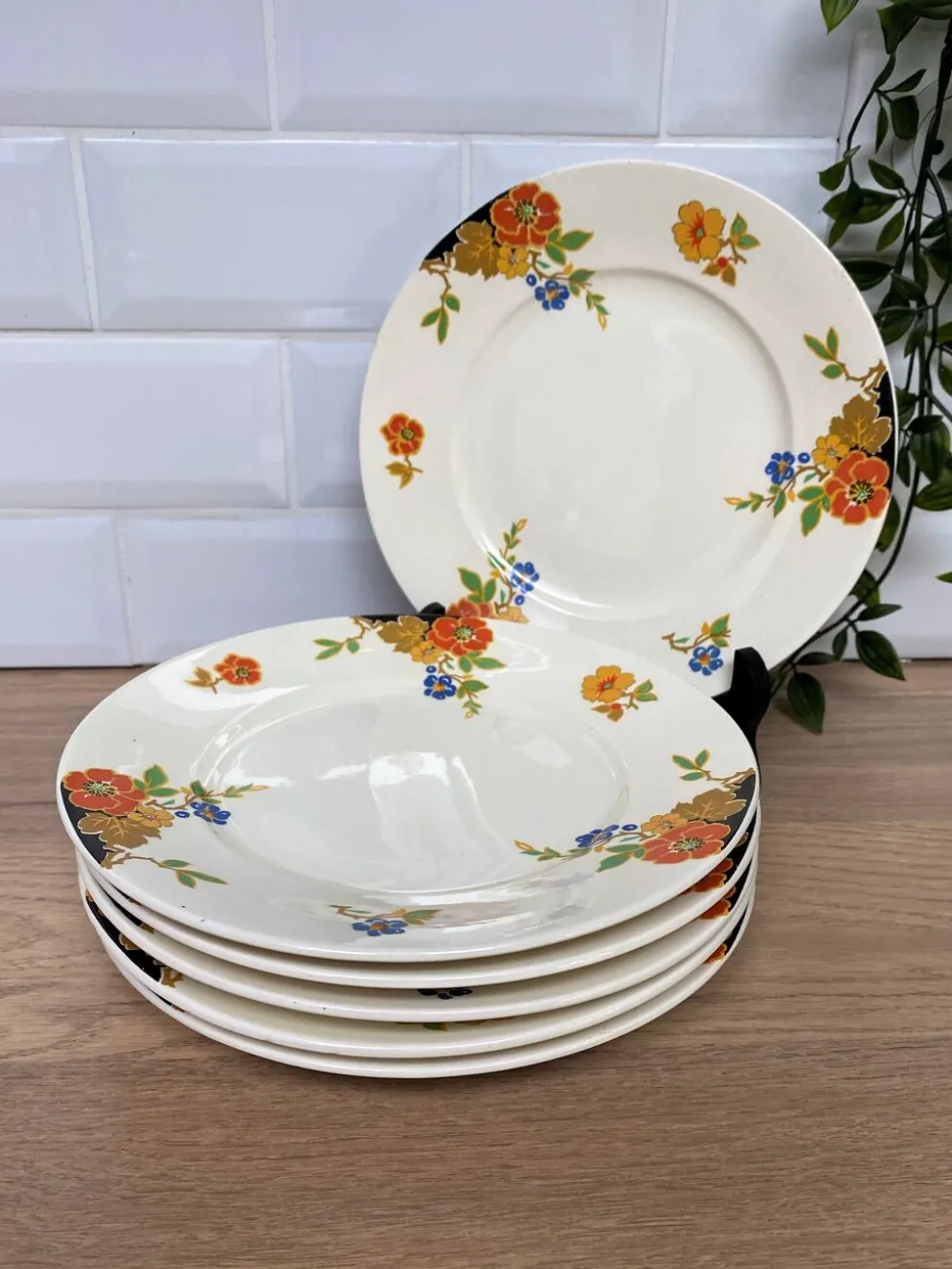 Set de 6 assiettes à dessert