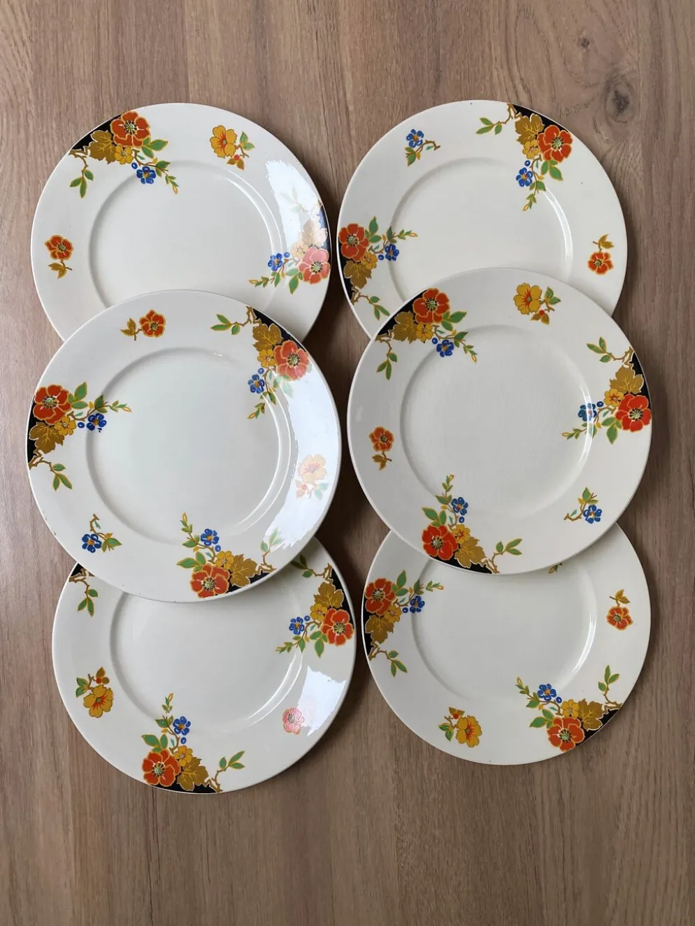 Set de 6 assiettes à dessert
