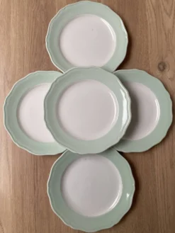 Set de 5 assiettes à dessert