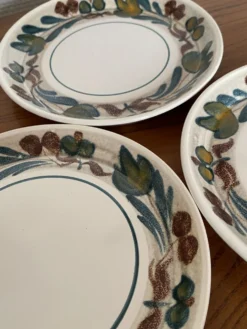 Set de 3 assiettes à dessert M.B.F.A. Pornic
