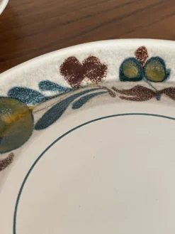 Set de 3 assiettes à dessert M.B.F.A. Pornic