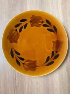 Set de 2 assiettes en faïence de St Amand