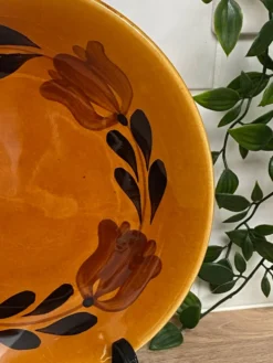 Set de 2 assiettes en faïence de St Amand