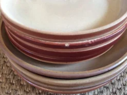 Set de 8 assiettes en grès