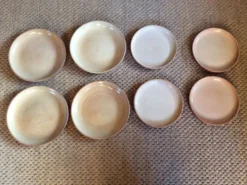 Set de 8 assiettes en grès