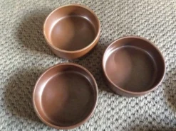 Set de 5 assiettes en grès
