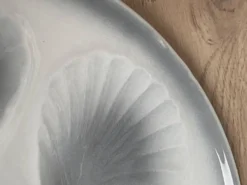 Set de 6 assiettes à huîtres Moulin des loups Orchies