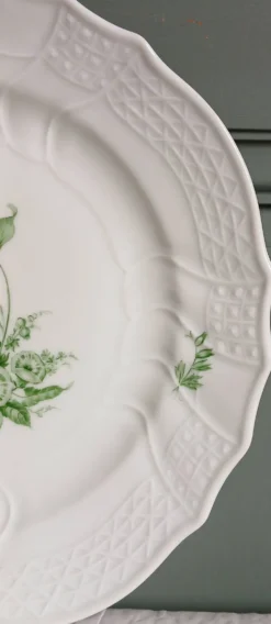 Set de 6 assiettes hutschenreuther germany dresden 1966