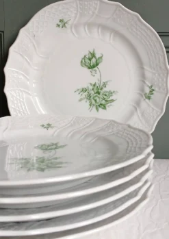 Set de 6 assiettes hutschenreuther germany dresden 1966