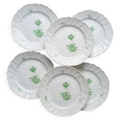 Set de 6 assiettes hutschenreuther germany dresden 1966