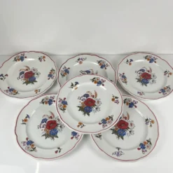 Set de 6 assiettes plates 