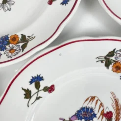 Set de 6 assiettes plates 