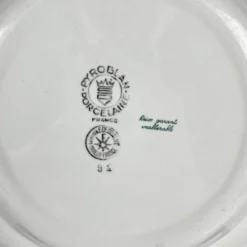 Set de 6 assiettes plates 