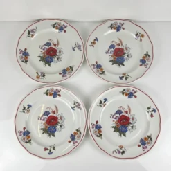 Set de 4 assiettes plates