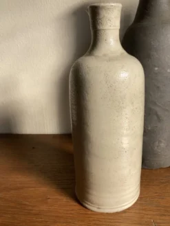 Set de 6 bouteilles de grès et terre cuite 1900-1930