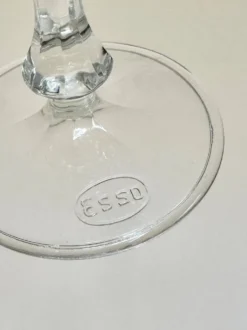 Set de cinq verres à vin