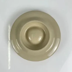 Set de 6 coquetiers en céramique moucheté beige