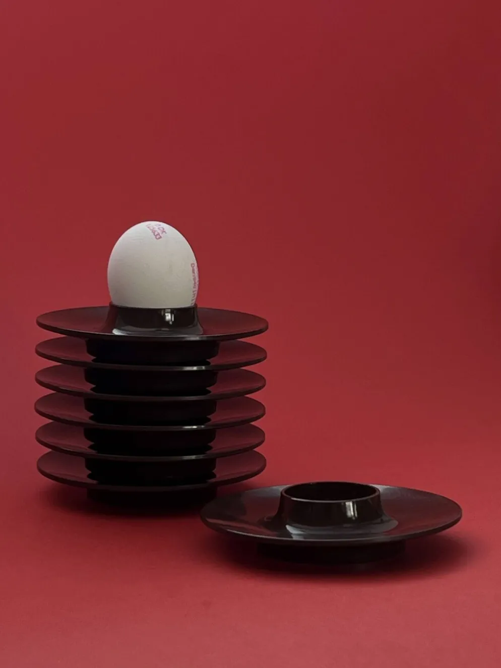 Set de 3 coquetiers Space Age – Bjørn Christensen, 1960s