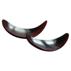 Set de 2 coupelles "Leaf" par Helle Damkjær pour Georg Jensen