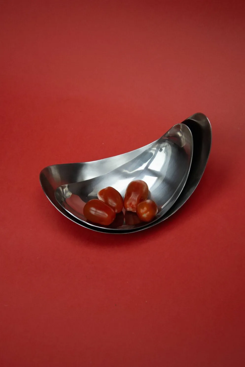 Set de 2 coupelles "Leaf" par Helle Damkjær pour Georg Jensen