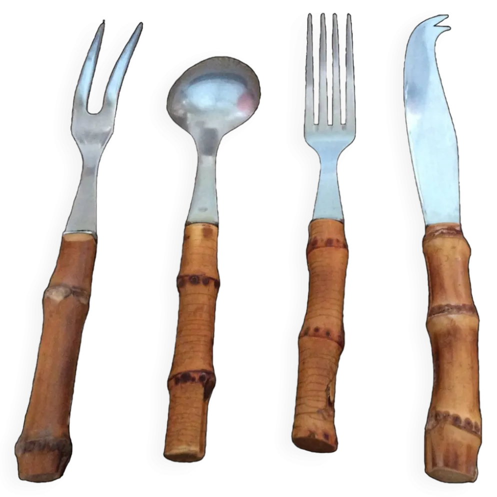 Set de couverts bambou