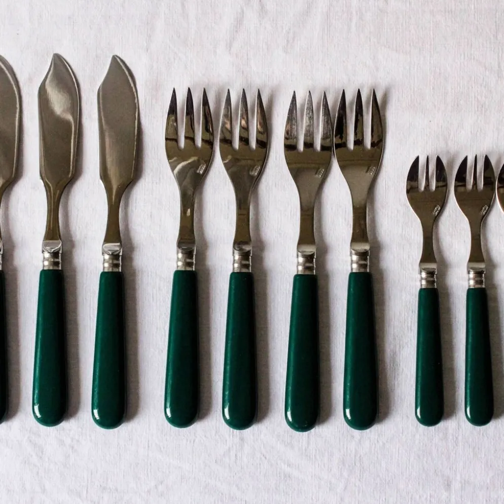 Set de 12 couverts à poisson Scof